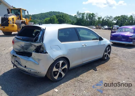 2015 Volkswagen Golf Gti 2.0T S 2-Door from USA, damaged, VIN 3VWTT7AU0FM061981